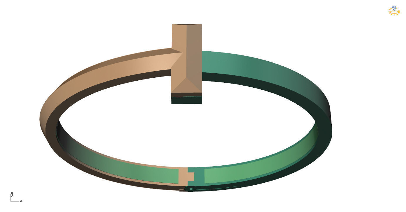 T1 Bracelet  3D print model_15