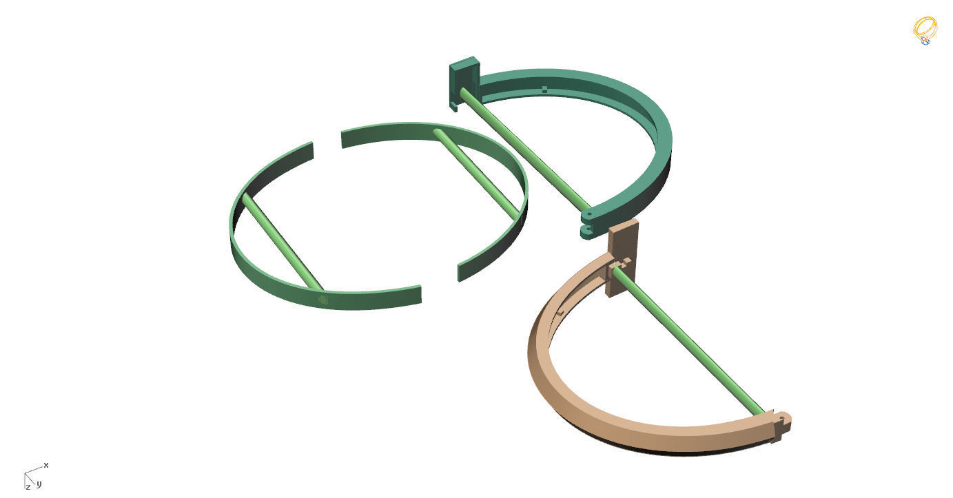 T1 Bracelet  3D print model_13