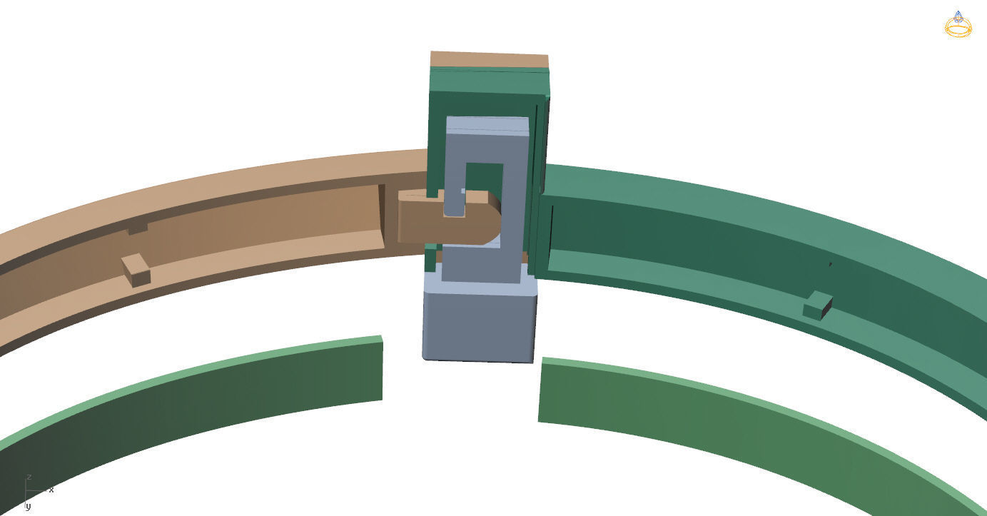 T1 Bracelet  3D print model_10