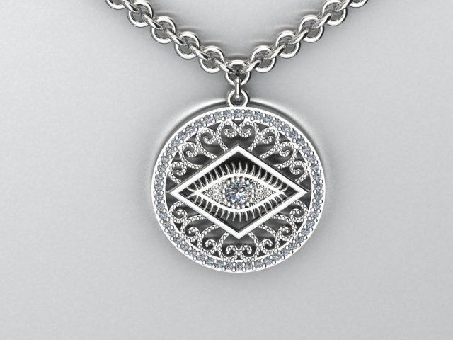 pendant 3D print model_1