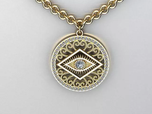 pendant 3D print model_0