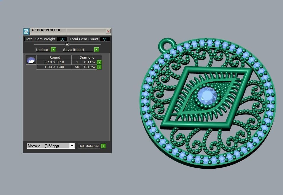 pendant 3D print model_5