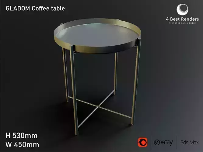 GLADOM Coffee table 3D model