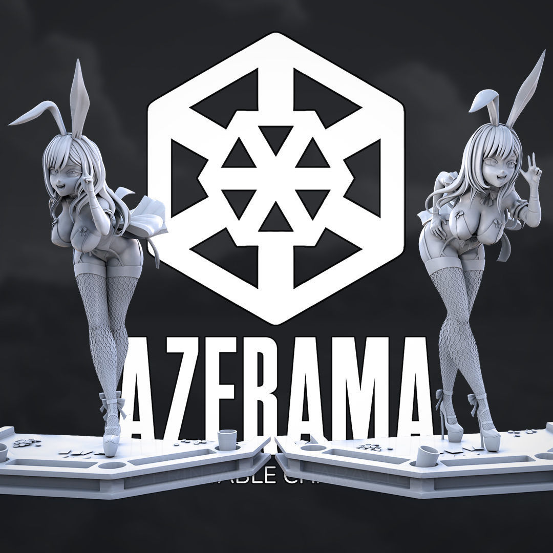 MARIN BUNNYGIRL STL READY FOR 3D PRINTING 3D print model_1