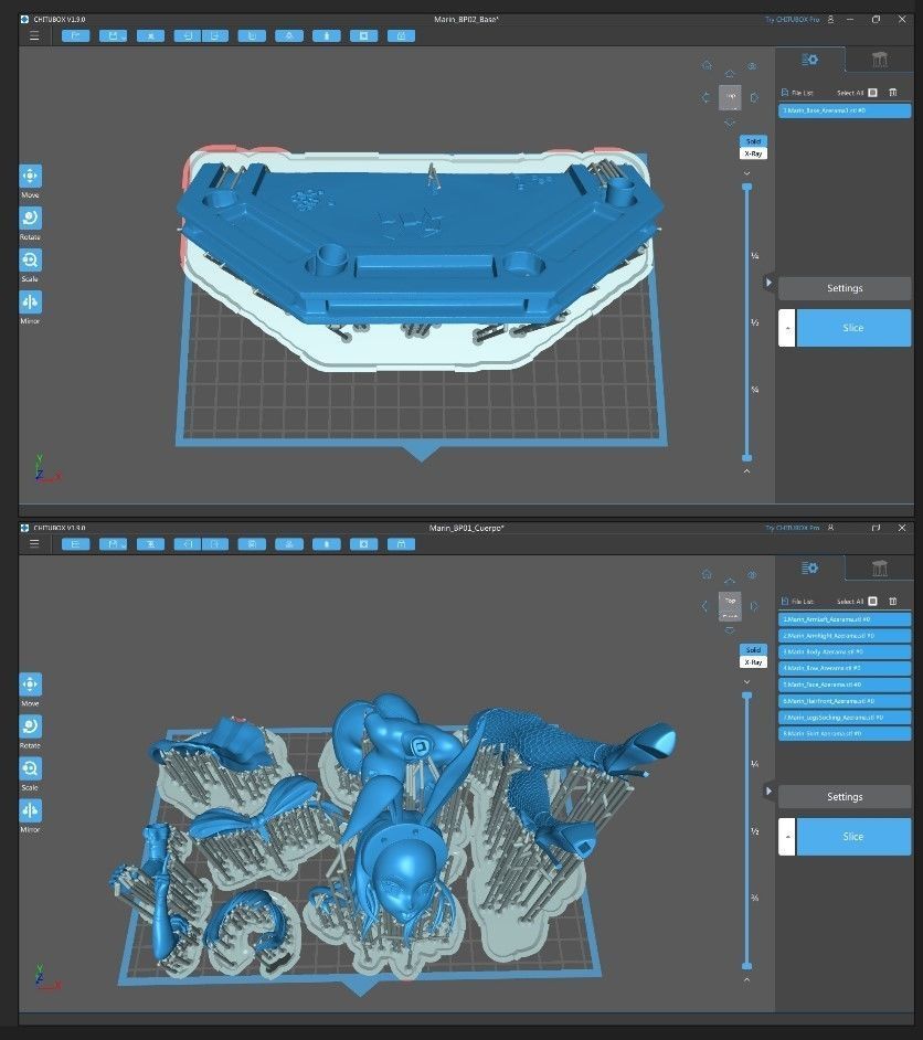 MARIN BUNNYGIRL STL READY FOR 3D PRINTING 3D print model_4