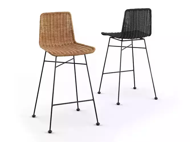 Mandya Barchair RendezVousDeco Mid 63cm Seat