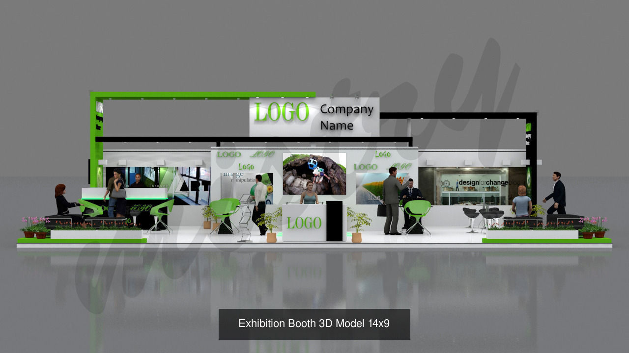 Exhibition Stall Design Collection 10 Models Collection _2