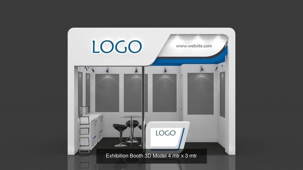 Exhibition Stall Design Collection 10 Models Collection _8