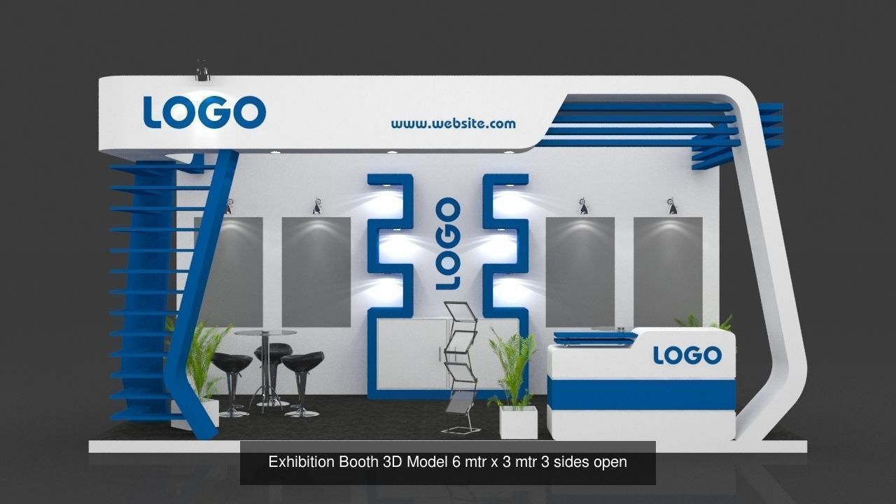 Exhibition Stall Design Collection 10 Models Collection _4
