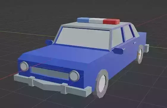 police car