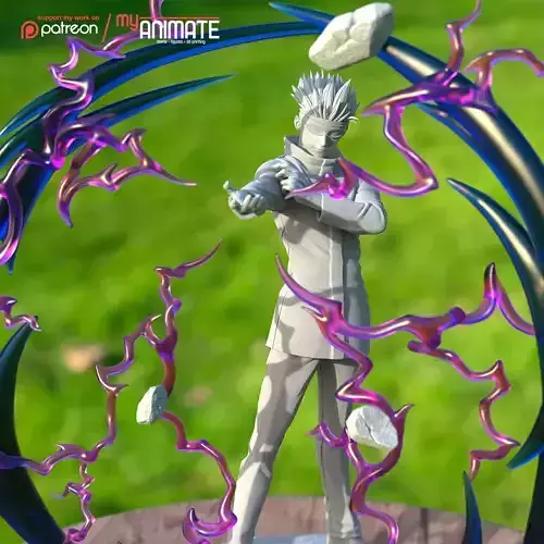 Gojo from Jujutsu Kaisen - myAnimate 3D print model