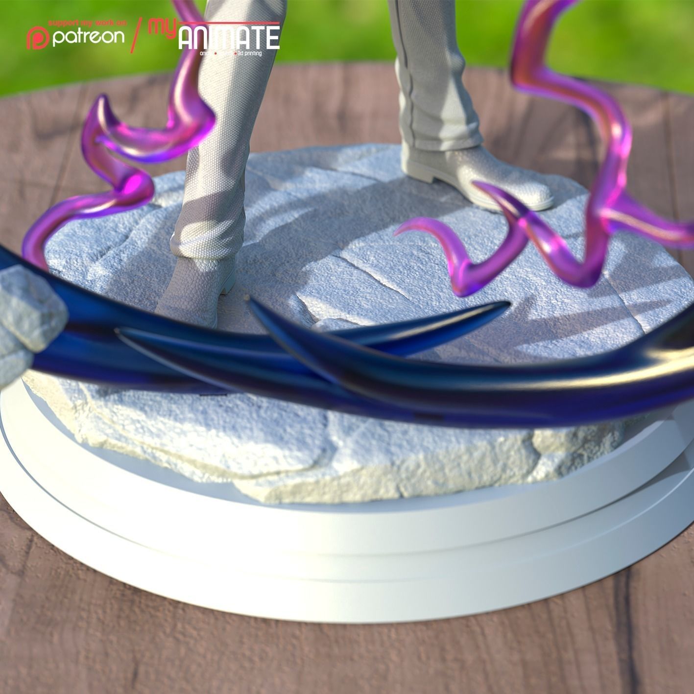 Gojo from Jujutsu Kaisen - myAnimate 3D print model_5