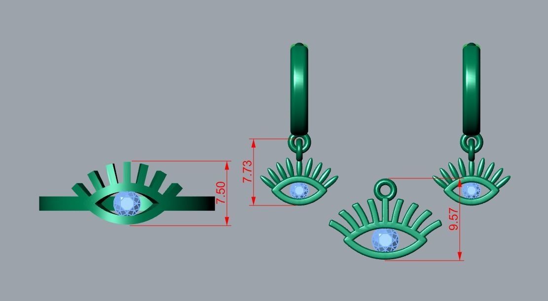 half set 3D print model_7