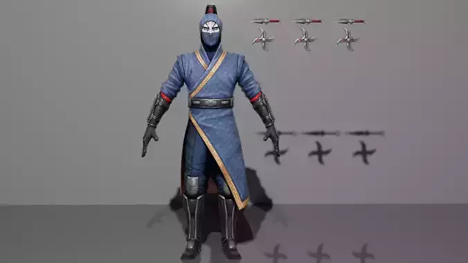 Death Dealer  Low-poly 3D model