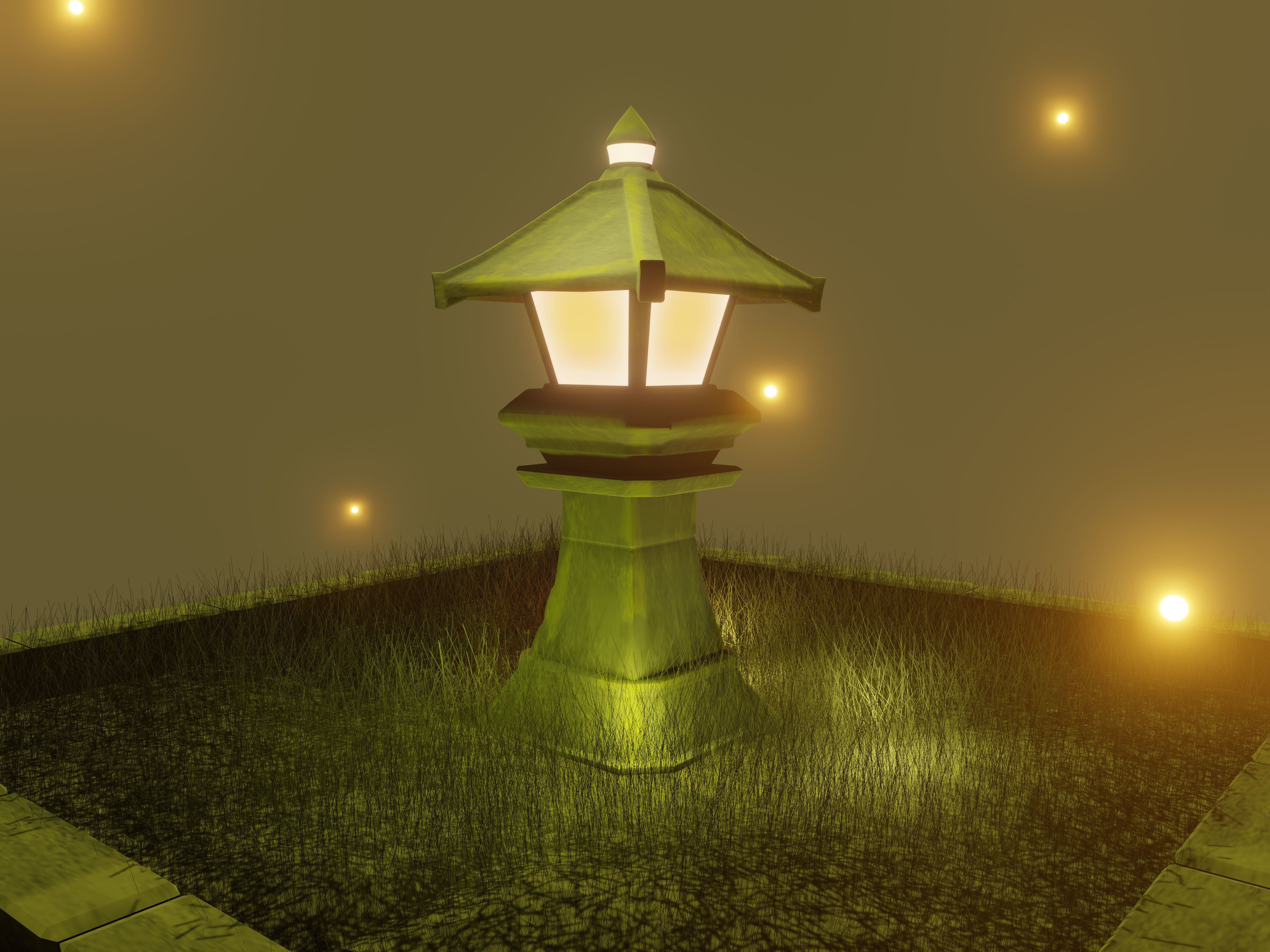 lantern3d model 3D model_10