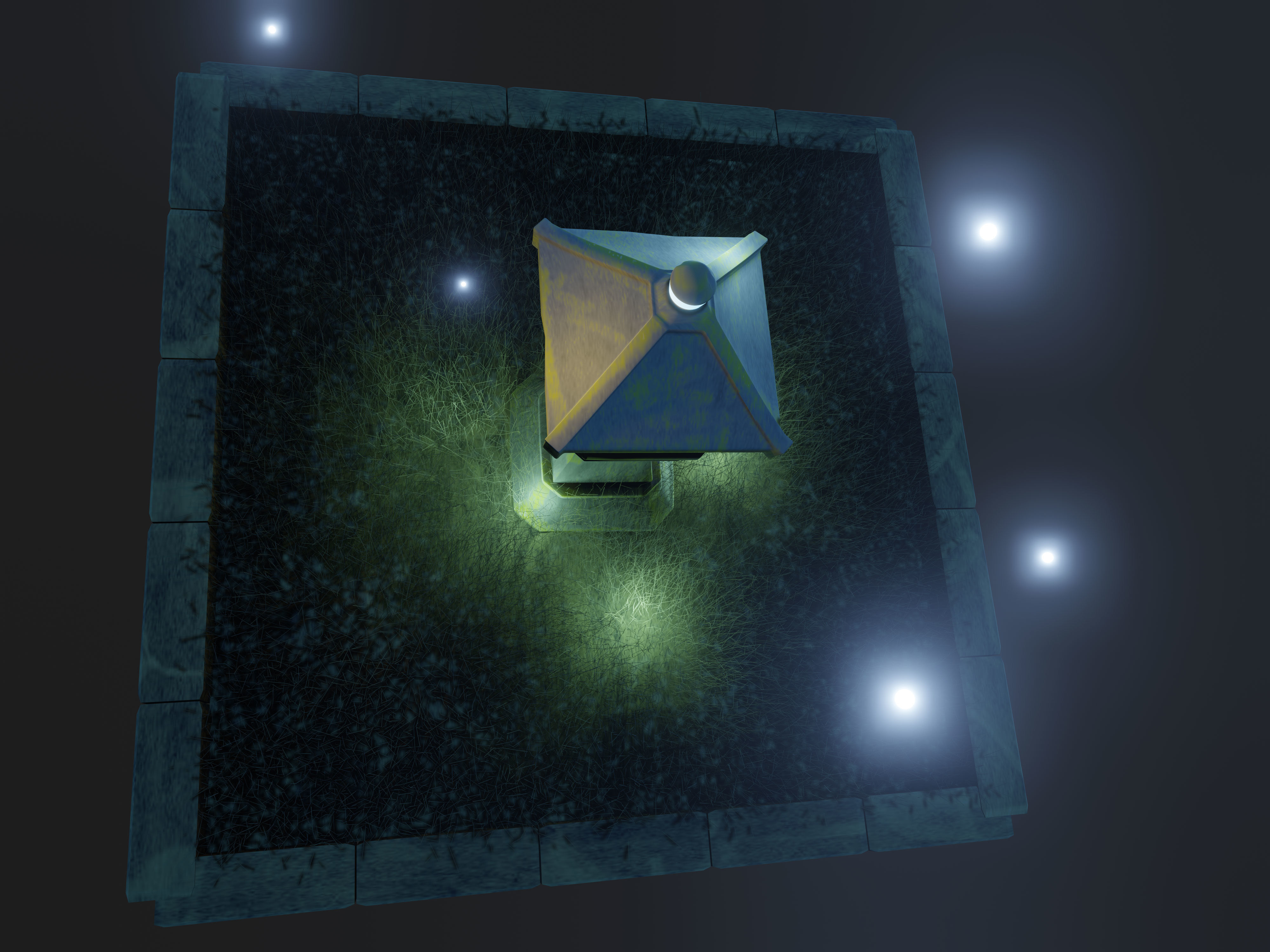 lantern3d model 3D model_2