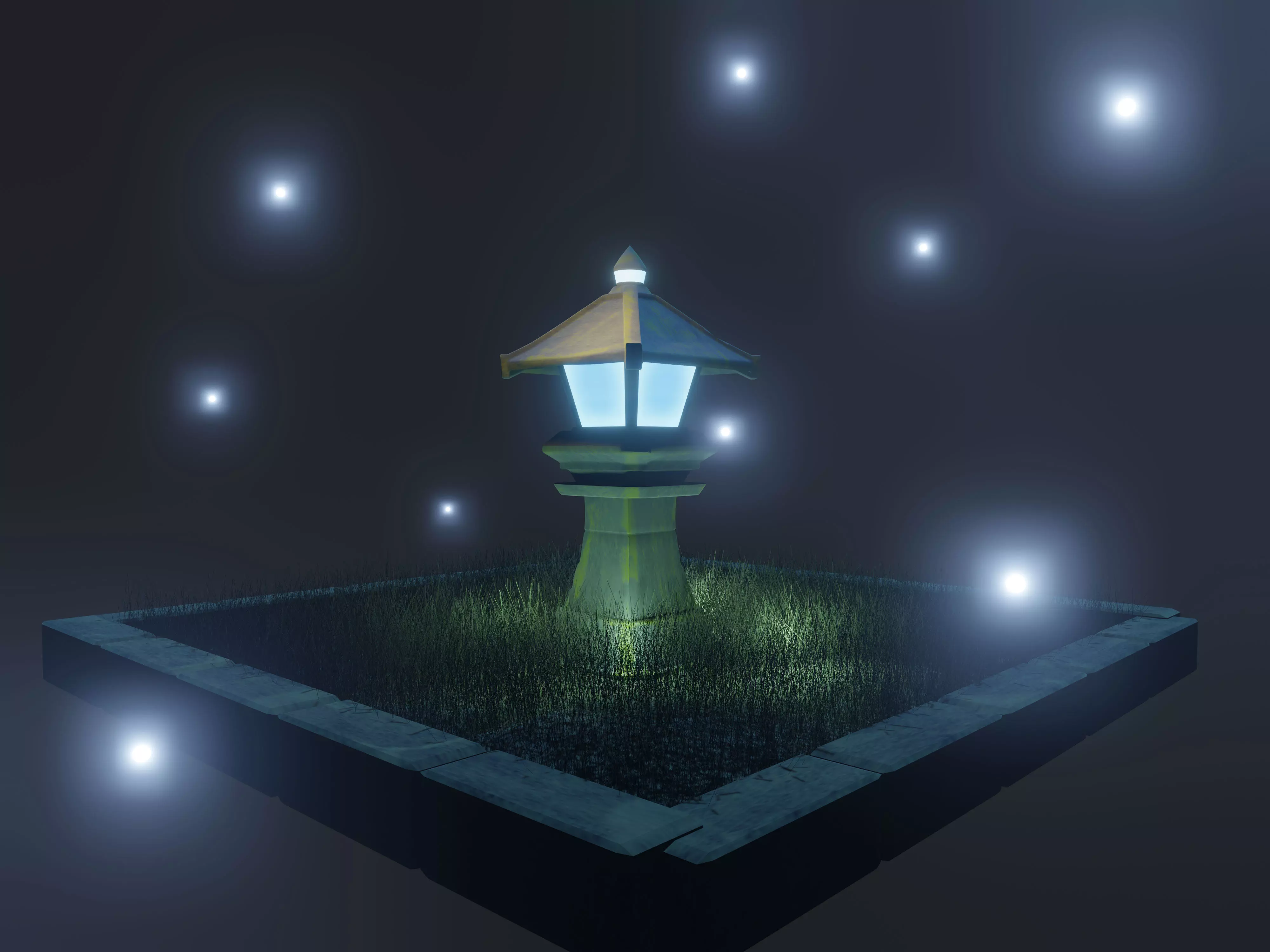 lantern3d model 3D model_0