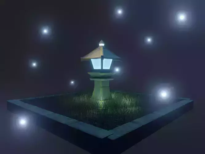 lantern3d model