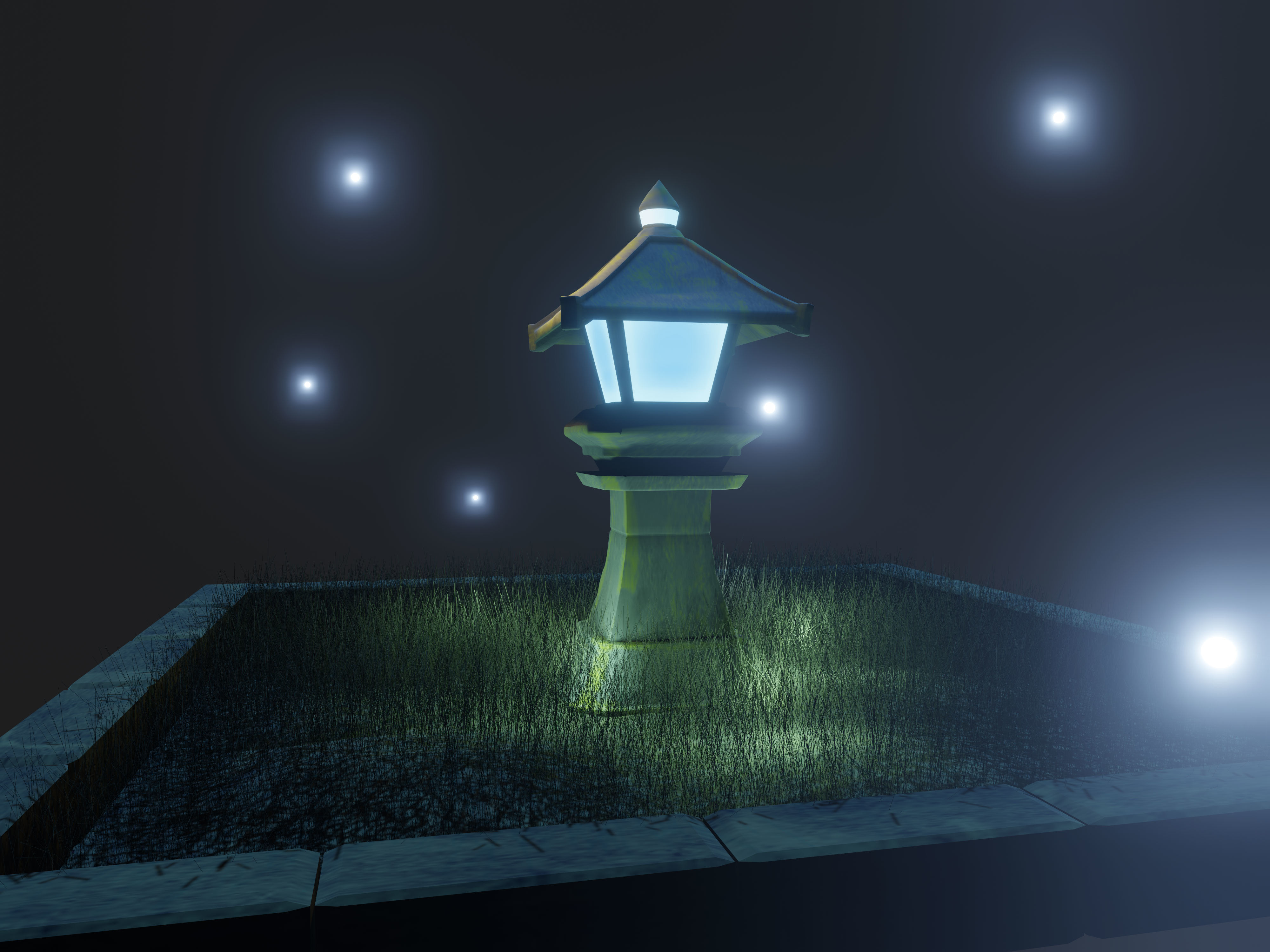 lantern3d model 3D model_1