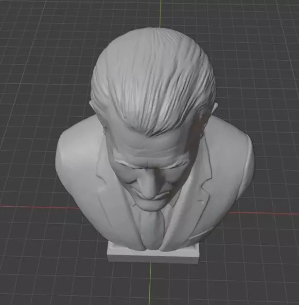 Wernher von Braun 3D print model_6