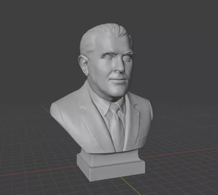 Wernher von Braun 3D print model_20