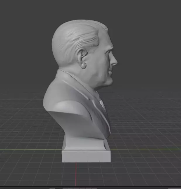Wernher von Braun 3D print model_23