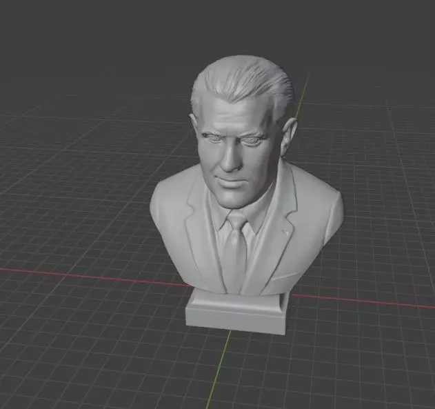 Wernher von Braun 3D print model_7