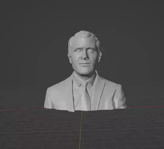 Wernher von Braun 3D print model