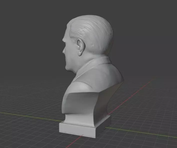 Wernher von Braun 3D print model_1