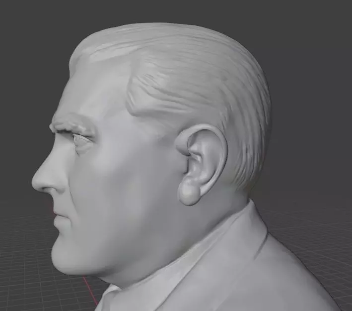 Wernher von Braun 3D print model_14