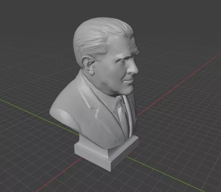 Wernher von Braun 3D print model_22