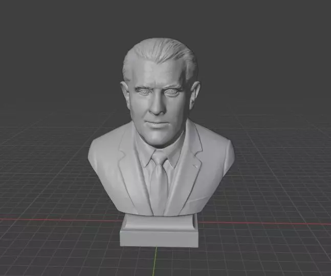 Wernher von Braun 3D print model_10
