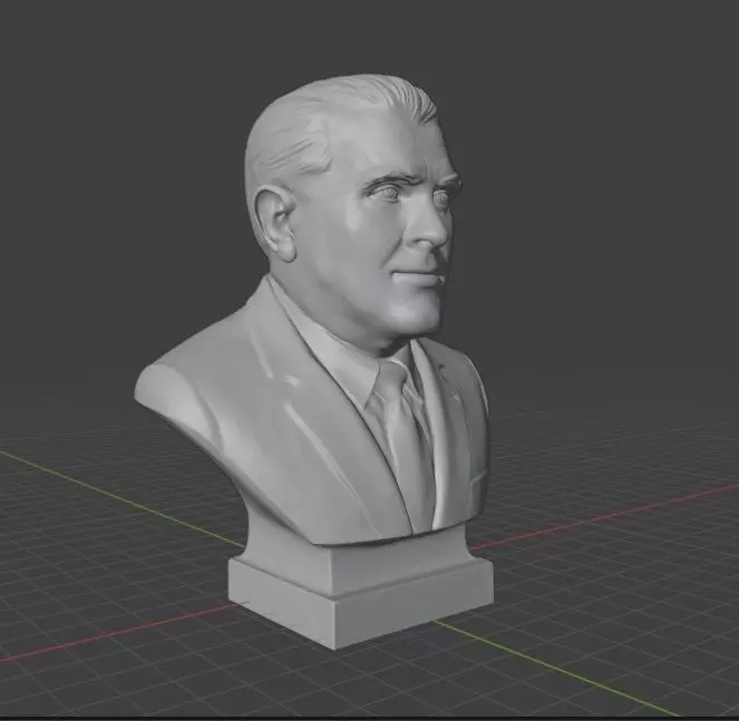 Wernher von Braun 3D print model_21