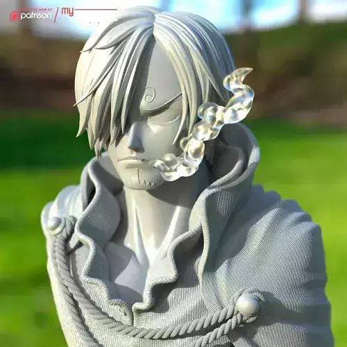 SanjiBust from OnePiece - myAnimate 3D print model