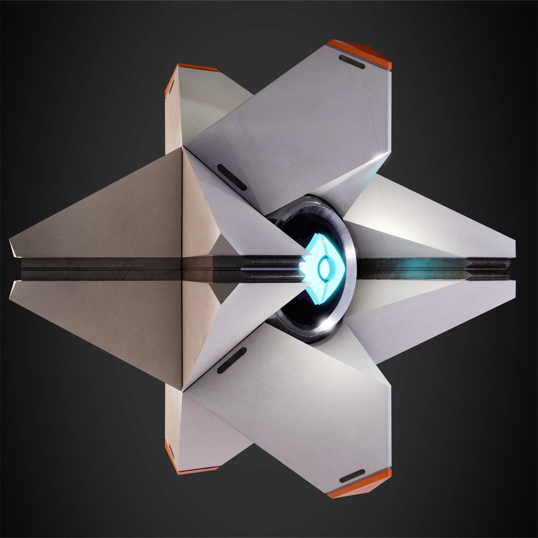 Destiny Ghost for Cosplay 3D print model_7