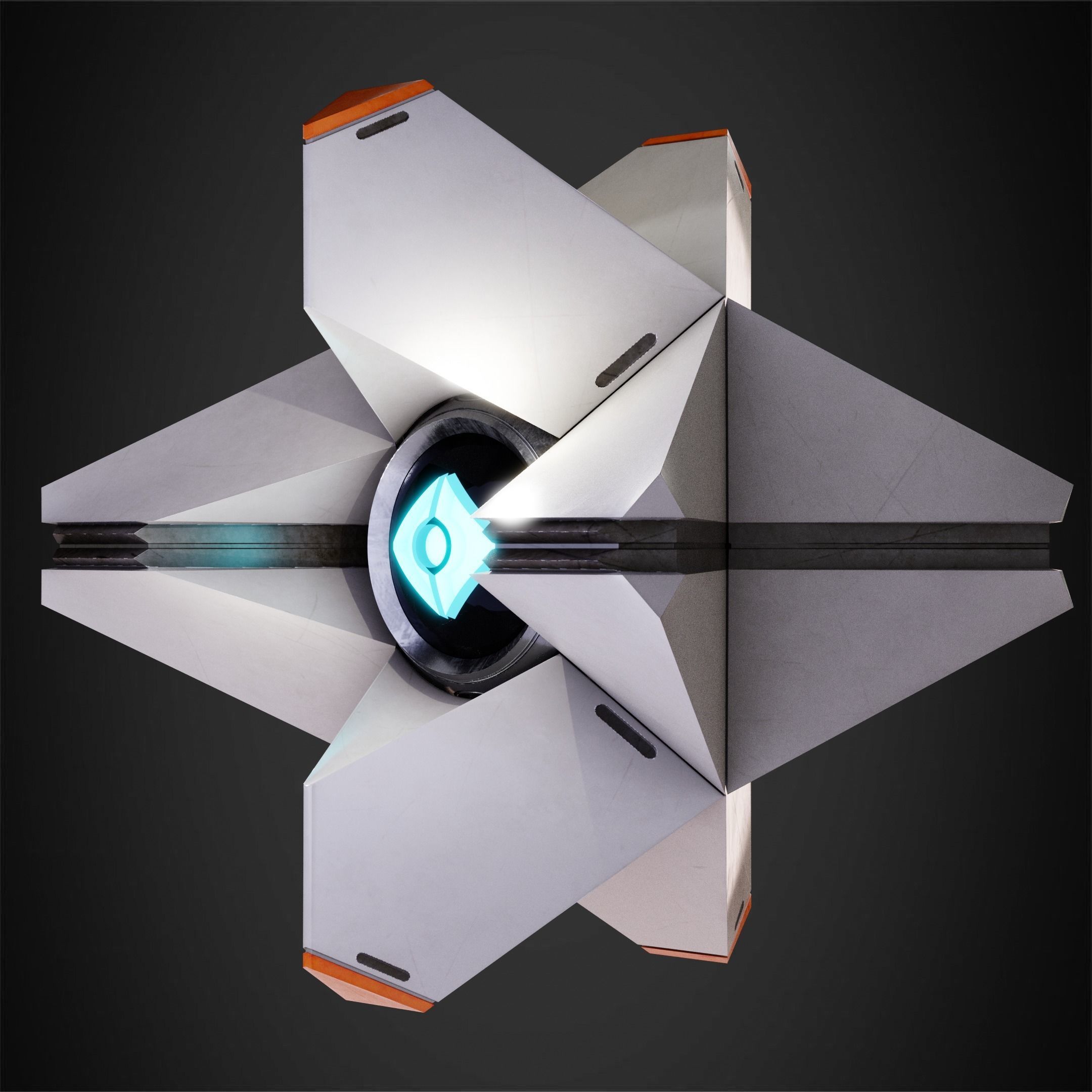 Destiny Ghost for Cosplay 3D print model_5