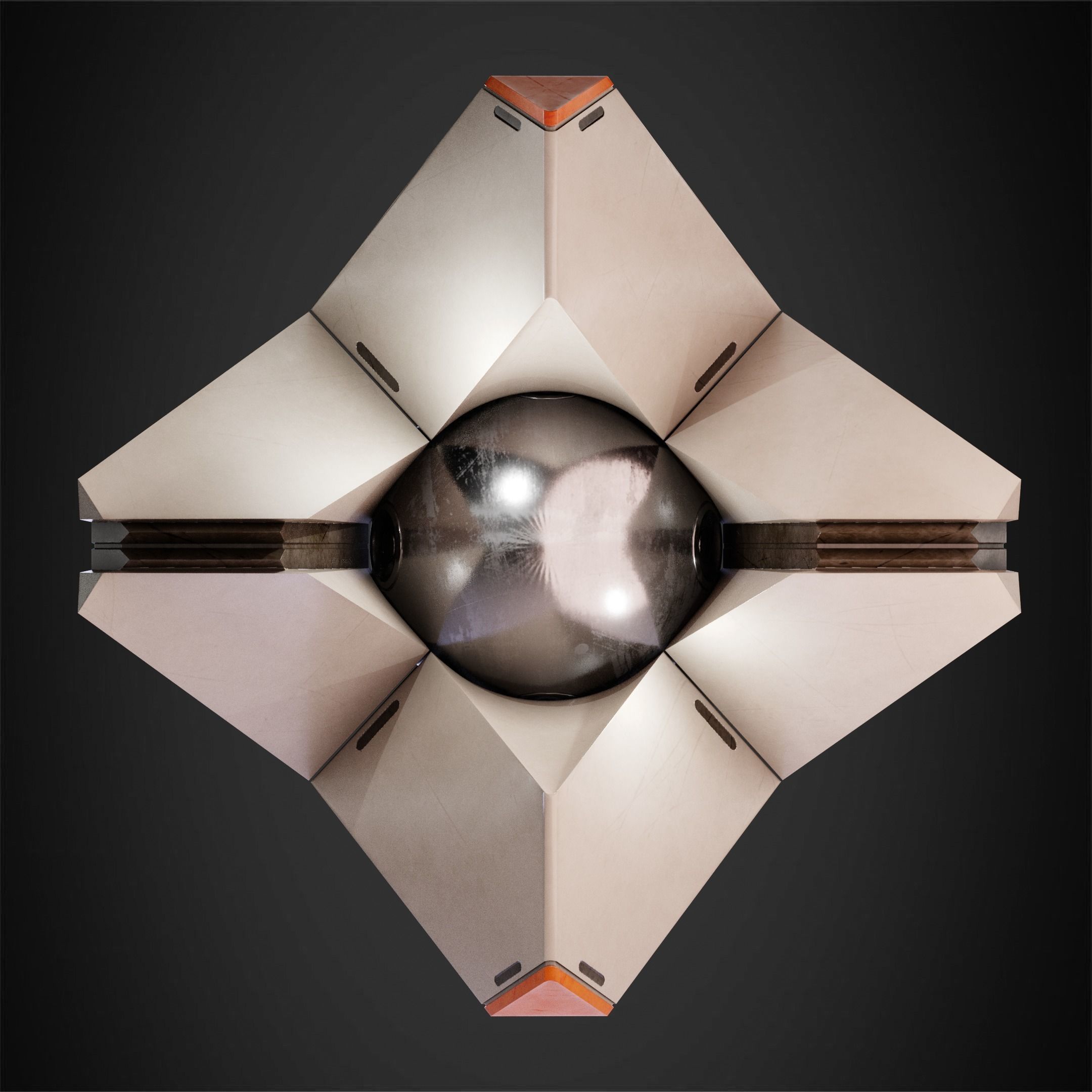Destiny Ghost for Cosplay 3D print model_4