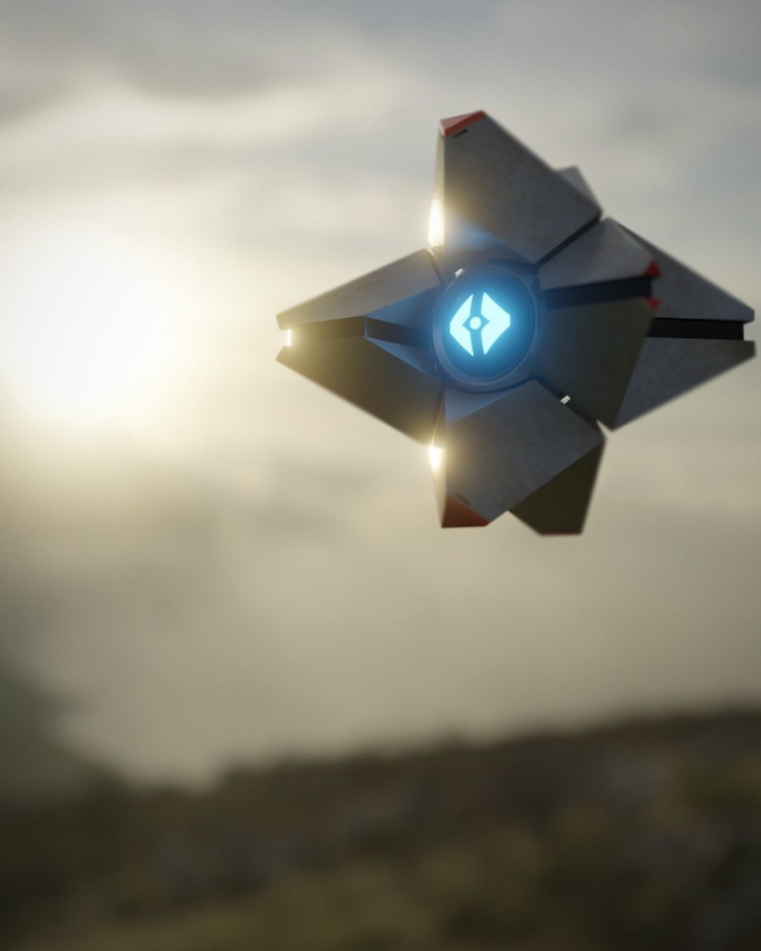 Destiny Ghost for Cosplay 3D print model_2