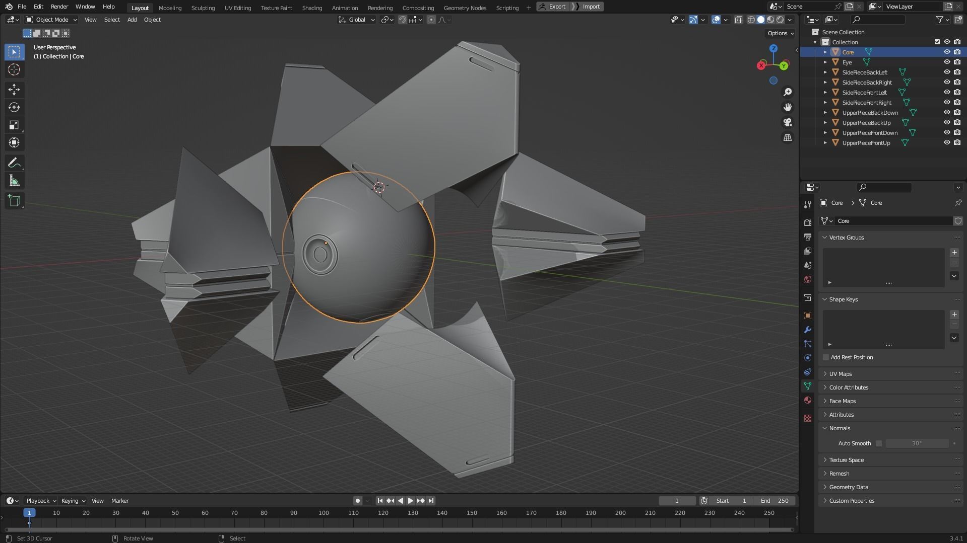 Destiny Ghost for Cosplay 3D print model_11