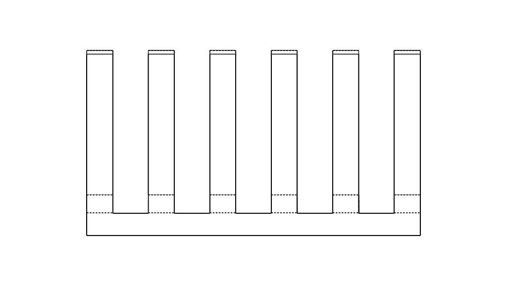 Computer Motherboard Cooling Heatsink Low-poly 3D model_6
