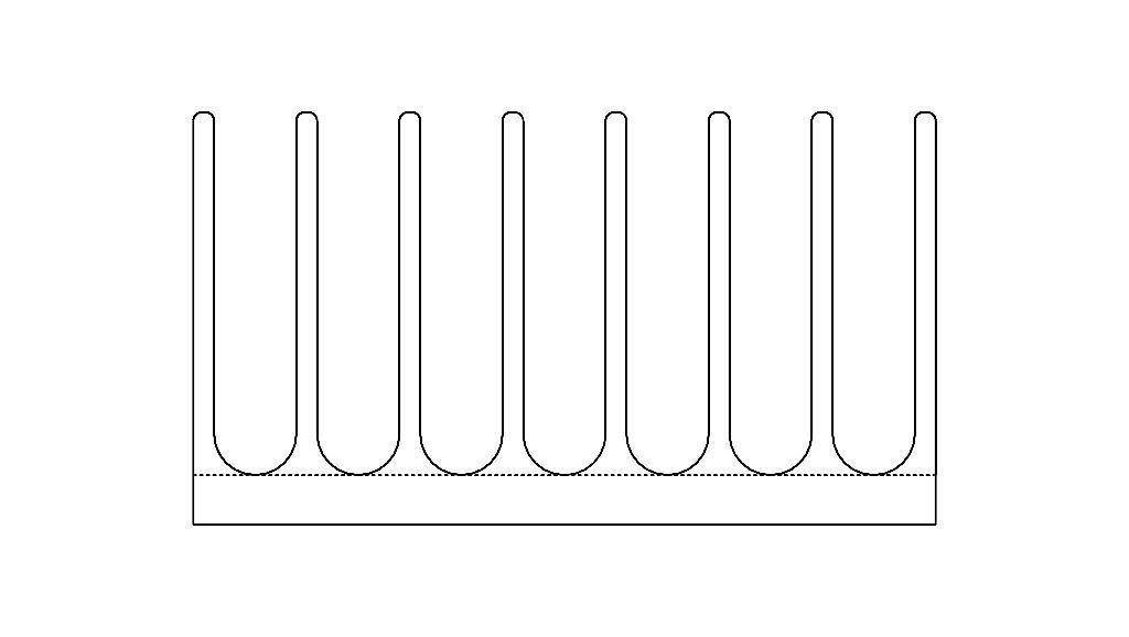 Computer Motherboard Cooling Heatsink Low-poly 3D model_9