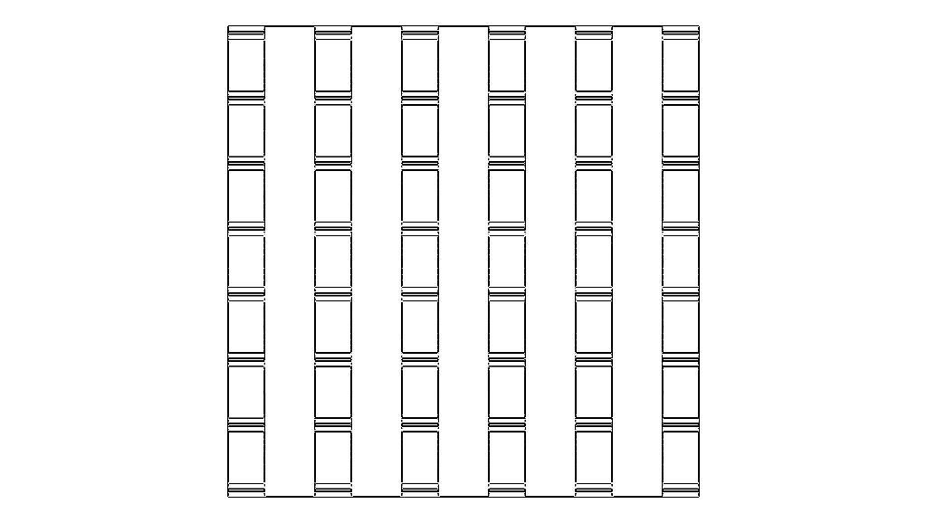 Computer Motherboard Cooling Heatsink Low-poly 3D model_11