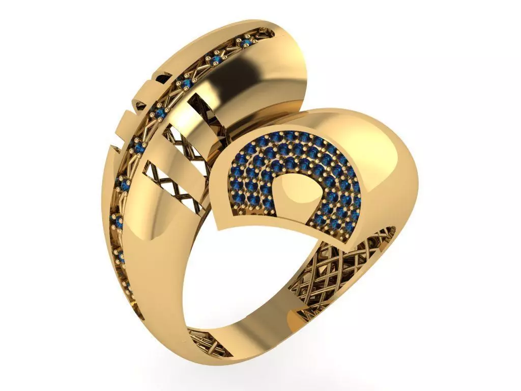 special ring 3D print model