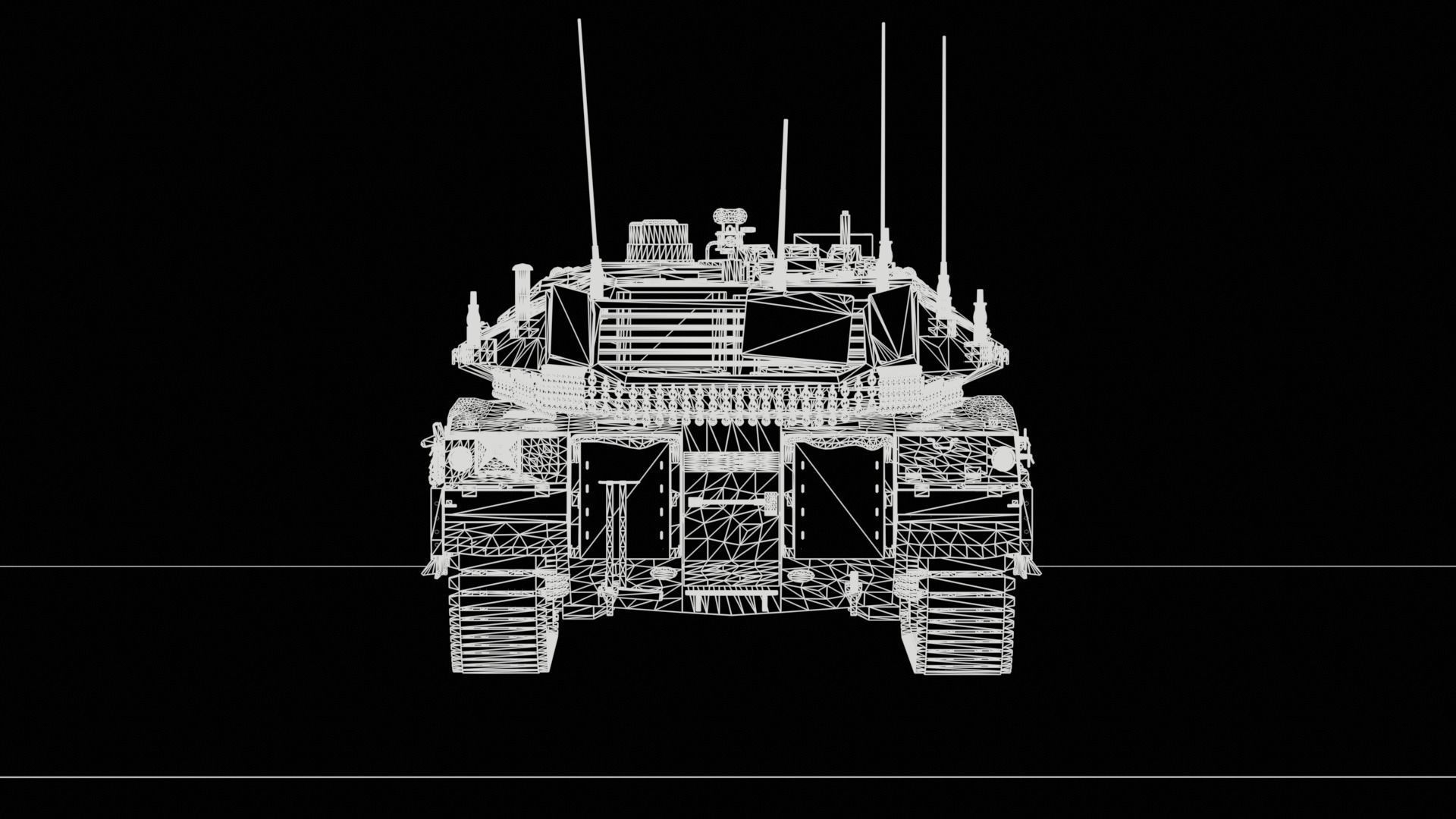 Merkava Mk4 3D model_12