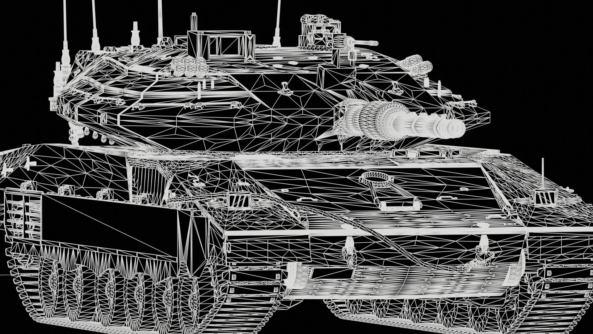 Merkava Mk4 3D model_14