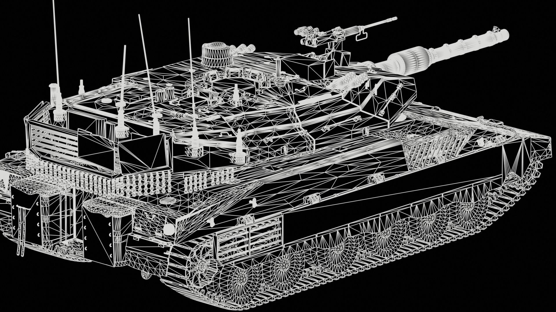 Merkava Mk4 3D model_16