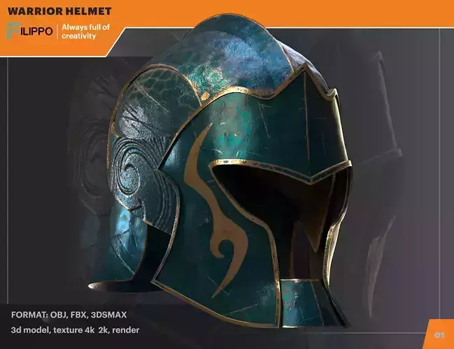 warrior helmet