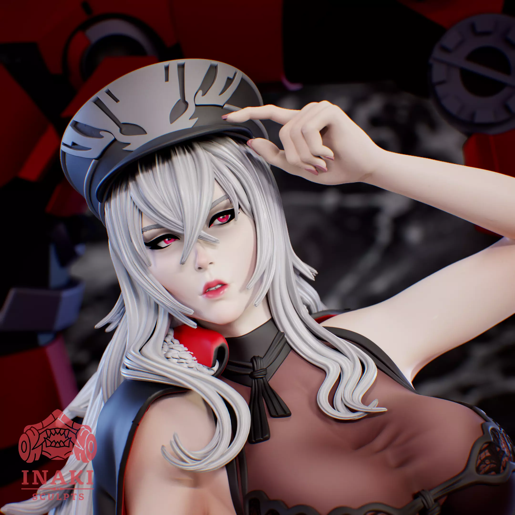 Graf Zeppelin Beachside - Azur Lane 3D print model_0