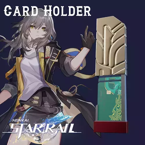 Honkai Star Rail Cardholder wallet 3D print model