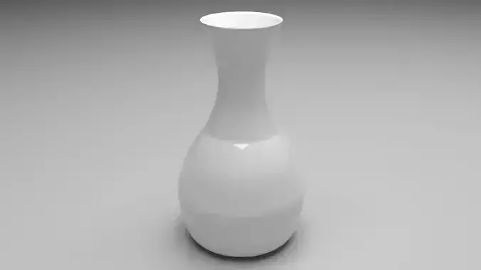 White Ceramic Vase